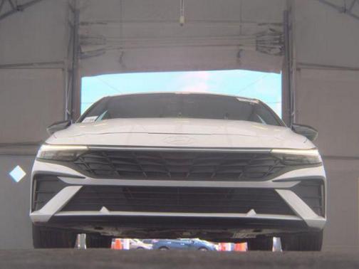 Serenity White 2025 Hyundai ELANTRA Sport