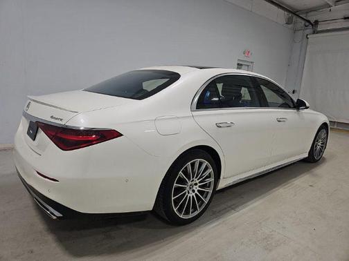 White 2023 Mercedes-Benz S-Class 4MATIC