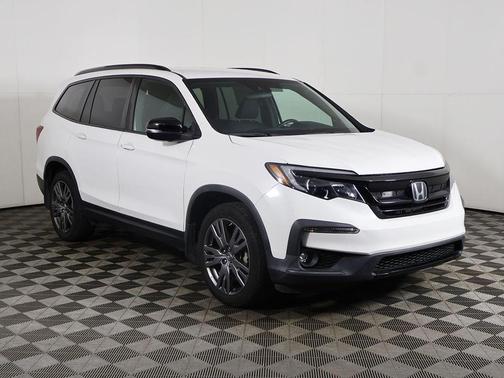 Platinum White Pearl 2022 Honda Pilot AWD Sport