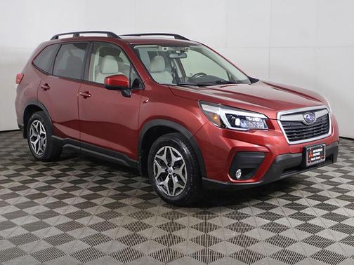 Crimson Red Pearl 2021 Subaru Forester Premium
