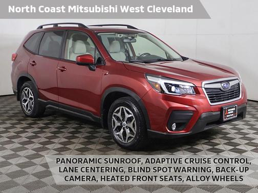 Crimson Red Pearl 2021 Subaru Forester Premium