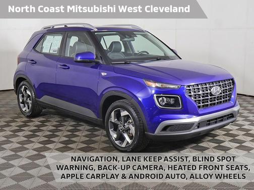 Intense Blue 2022 Hyundai VENUE Limited