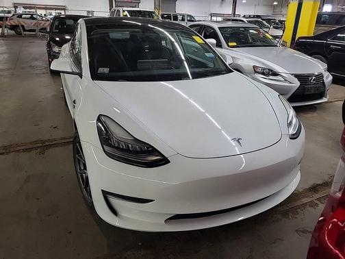 Pearl White Multi-Coat 2020 Tesla Model 3 Standard Range Plus