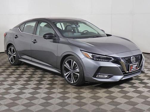 Gun Metallic 2021 Nissan Sentra SR