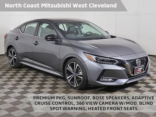 Gun Metallic 2021 Nissan Sentra SR