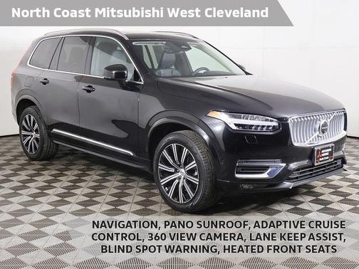Onyx Black Metallic 2024 Volvo XC90 B6 Plus Bright Theme 7-Seater