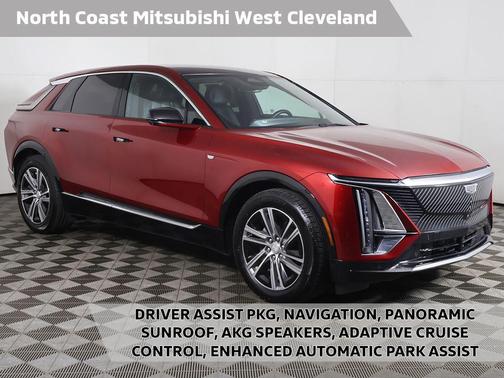 Radiant Red Tintcoat 2024 Cadillac LYRIQ Luxury