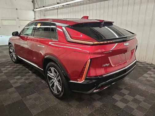 Radiant Red Tintcoat 2024 Cadillac LYRIQ Luxury