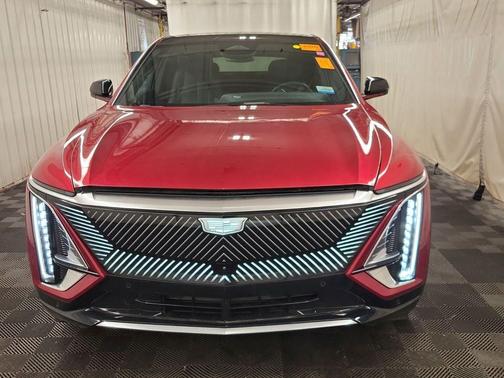 Radiant Red Tintcoat 2024 Cadillac LYRIQ Luxury