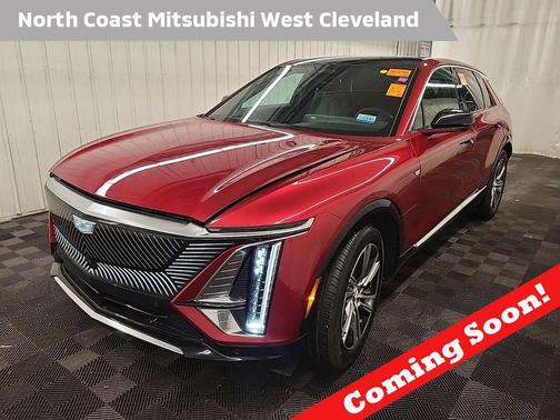 Radiant Red Tintcoat 2024 Cadillac LYRIQ Luxury