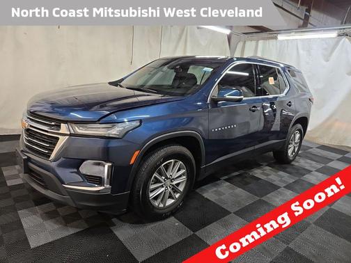 Northsky Blue Metallic 2023 Chevrolet Traverse LT Cloth