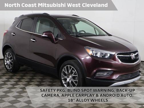 Black Cherry Metallic 2018 Buick Encore Sport Touring
