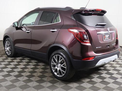 Black Cherry Metallic 2018 Buick Encore Sport Touring
