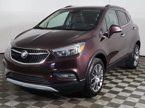 Black Cherry Metallic 2018 Buick Encore Sport Touring