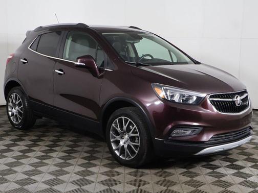 Black Cherry Metallic 2018 Buick Encore Sport Touring