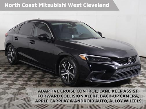 Crystal Black Pearl 2023 Honda Civic LX