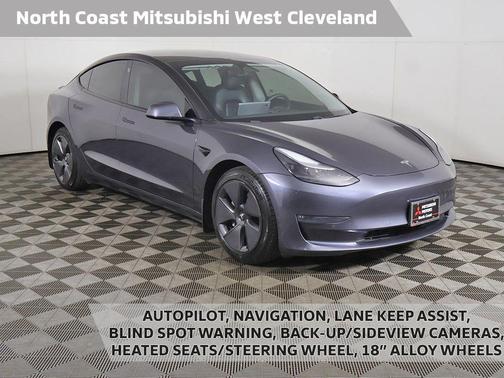 Gray 2021 Tesla Model 3 Long Range