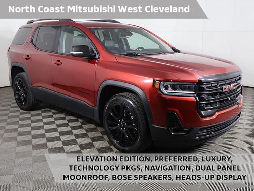 Cayenne Red Tintcoat 2022 GMC Acadia FWD SLT