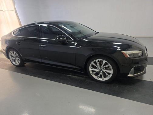 Black Metallic 2023 Audi A5 Sportback Premium