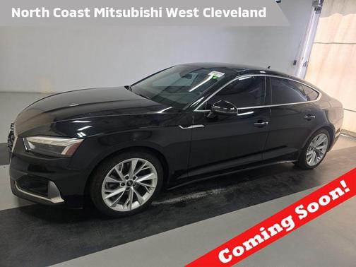 Black Metallic 2023 Audi A5 Sportback Premium
