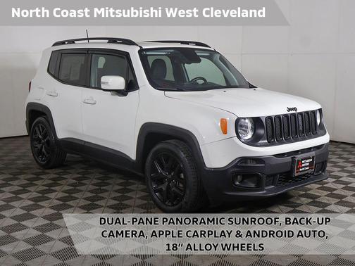 Alpine White 2018 Jeep Renegade Altitude