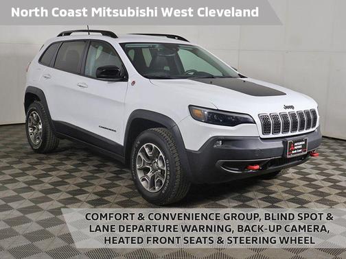Bright White Clearcoat 2022 Jeep Cherokee Trailhawk