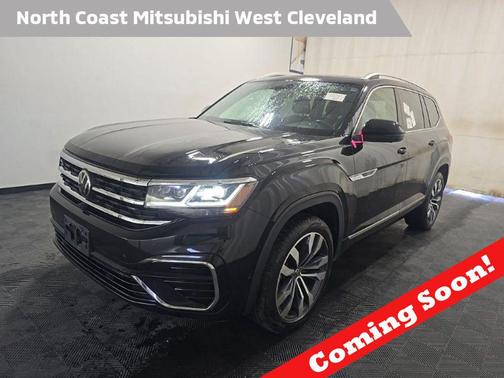 Deep Black Pearl 2023 Volkswagen Atlas 3.6L SEL Premium
