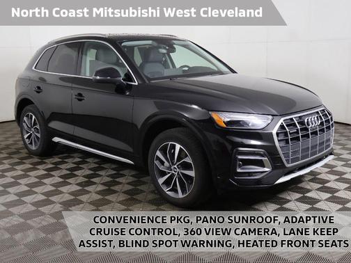 Black Metallic 2021 Audi Q5 45 Premium Plus