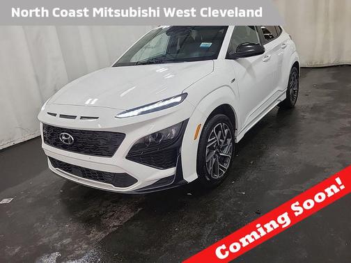 Lunar White 2022 Hyundai KONA N Line