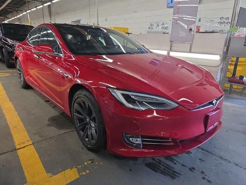 Red Multi-Coat 2020 Tesla Model S Long Range Plus