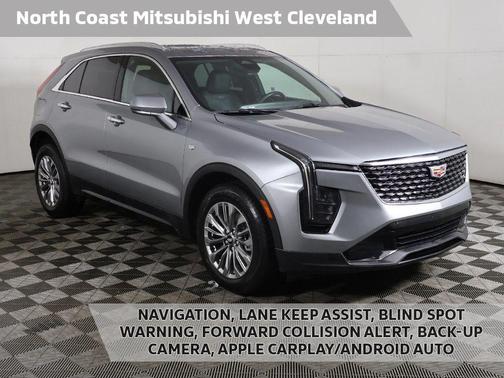 Argent Silver Metallic 2024 Cadillac XT4 Premium Luxury