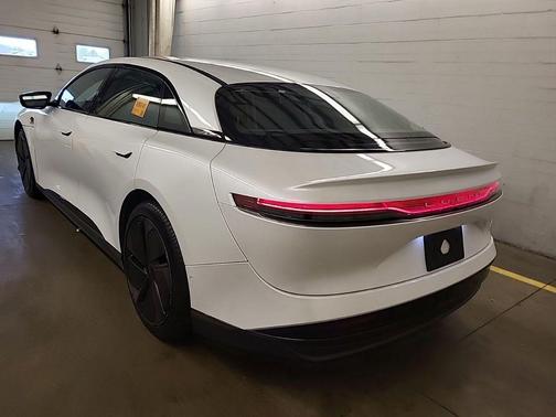 Stellar White Metallic 2024 Lucid Air Touring