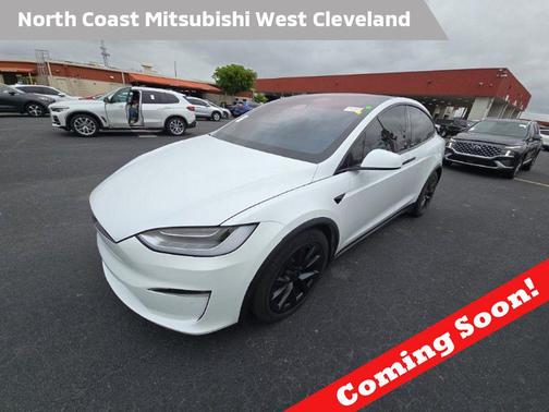 Pearl White Multi-Coat 2022 Tesla Model X Dual Motor All-Wheel Drive
