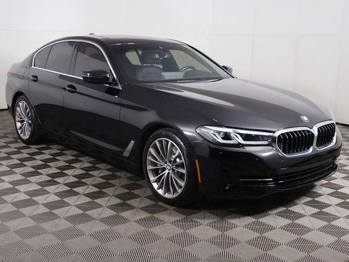 Jet Black 2023 BMW 530 i xDrive