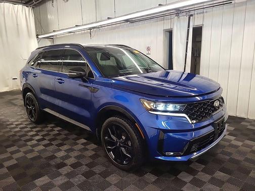Sapphire Blue 2021 Kia Sorento SX