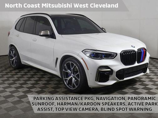 White 2021 BMW X5 M50i