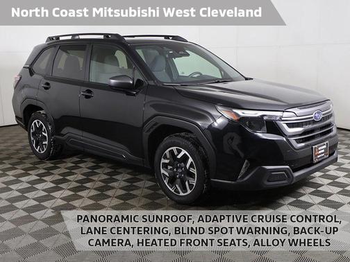 Crystal Black Silica 2025 Subaru Forester Premium