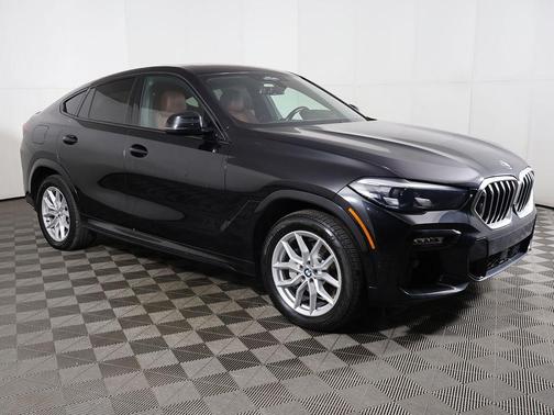 Black Sapphire Metallic 2021 BMW X6 xDrive40i