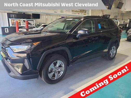 Midnight Black Metallic 2022 Toyota RAV4 Hybrid LE