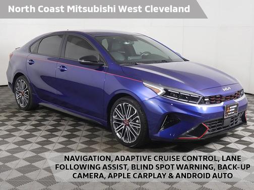 Deep Sea Blue 2024 Kia Forte GT