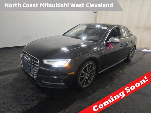 Black 2018 Audi S4 3.0T Prestige