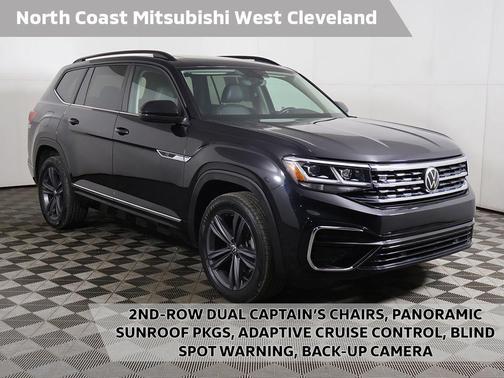 Deep Black 2021 Volkswagen Atlas 3.6L SE w/Technology