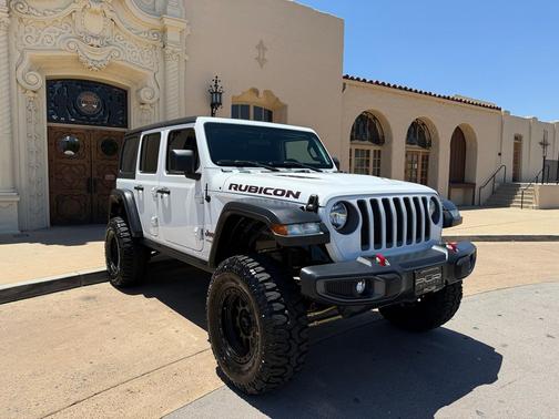Bright White Clearcoat 2020 Jeep Wrangler Unlimited Rubicon