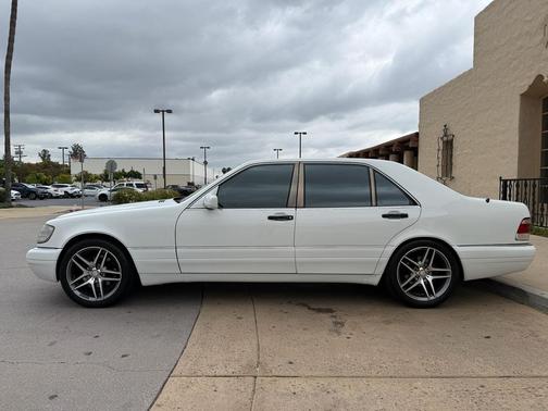 Glacier White 1998 Mercedes-Benz S-Class S 420 SEDAN 4D