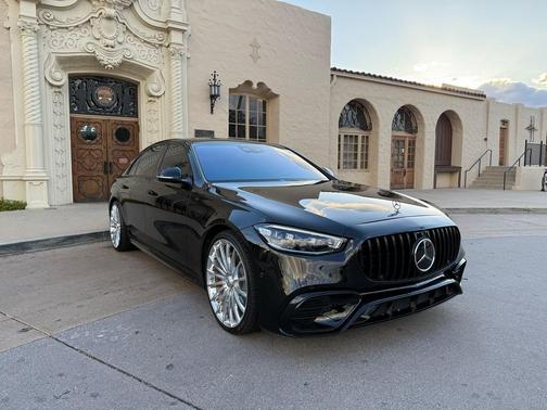 BLACK 2021 Mercedes-Benz S-Class 4MATIC