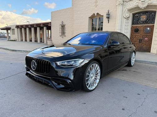 BLACK 2021 Mercedes-Benz S-Class 4MATIC