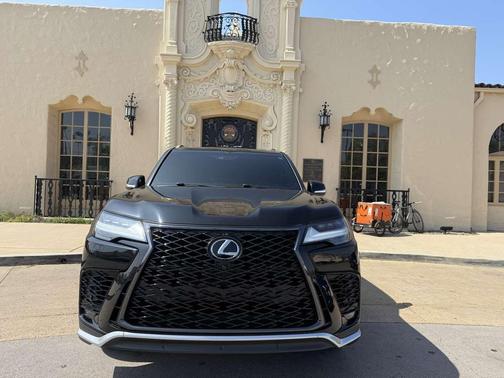 Black 2022 Lexus LX 600 F SPORT