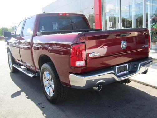 Red 2017 RAM 1500 Big Horn