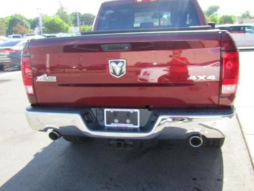 Red 2017 RAM 1500 Big Horn