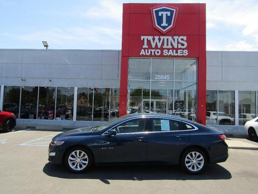 Blue 2020 Chevrolet Malibu LT